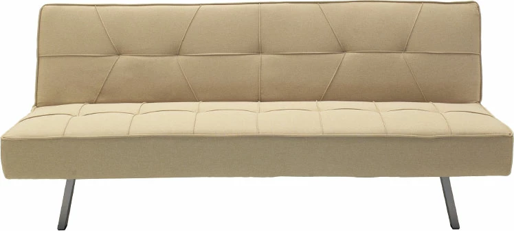 Divan 3 vendesh Travis, ngjyrë bezhë, 175x83x74cm