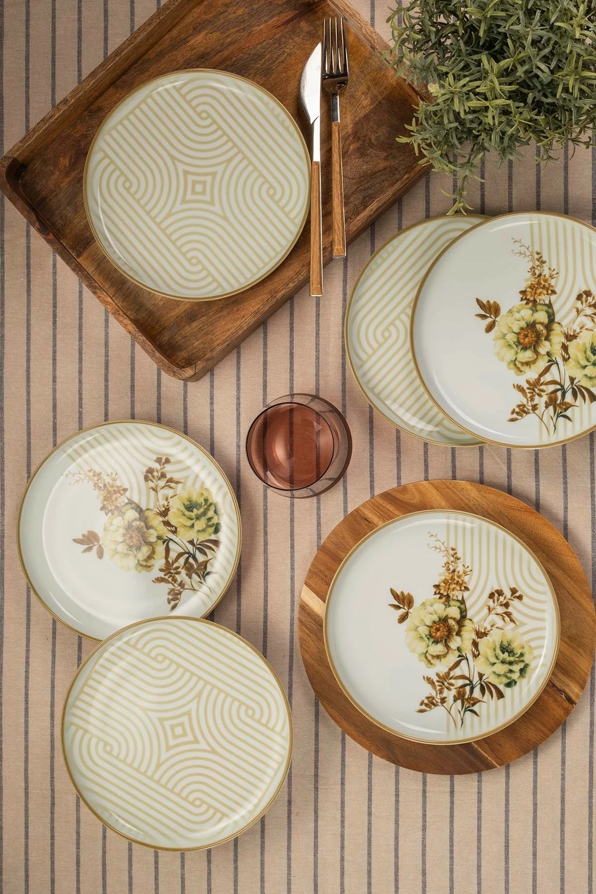 Set për shërbim torte (6 copë), Hermia, NNMOD19DUS6880708