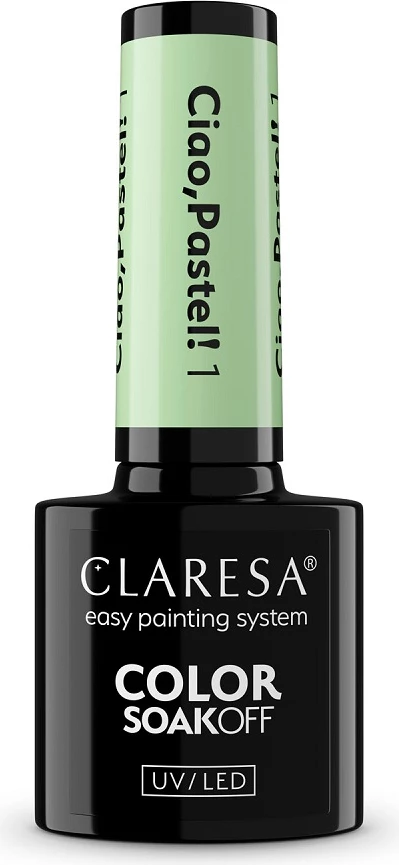 Llak për thonj Claresa Ciao Pastel! Hybrid për femra, 1.5g