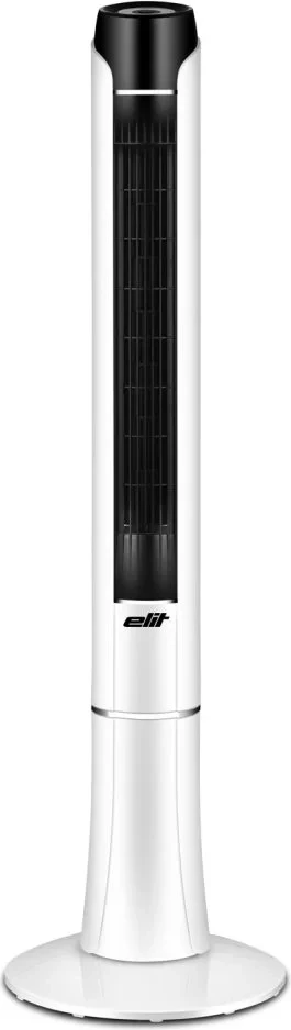 Ventilator kullë, Elit TF-4823, 48" 120.5 cm, 50W, telekomandë, LED, panel me prekje, oscilim 80°, timer 15h, i bardhë