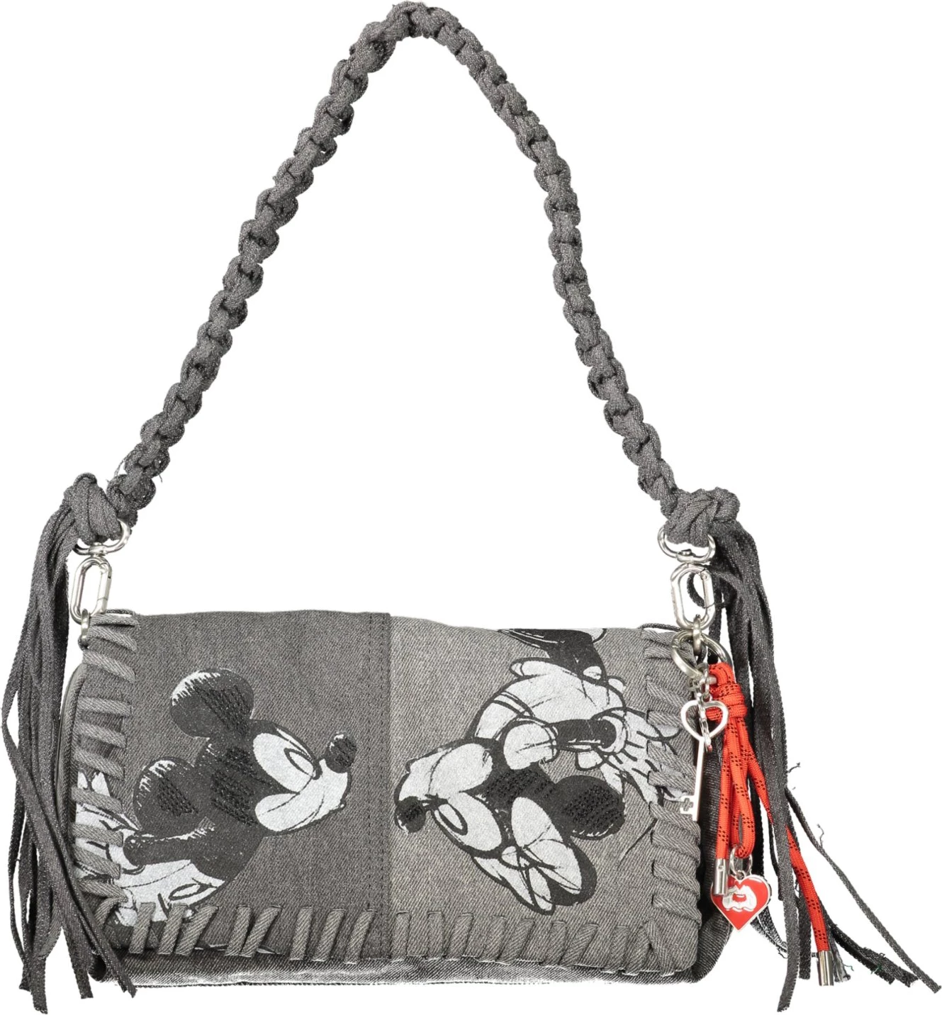 Çantë për femra DESIGUAL Mickey Kiss Naron, gri