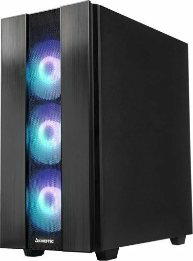 Kasë Chieftec Hunter 2 GS-02B-OP Midi Tower ATX ARGB USB-C e zezë