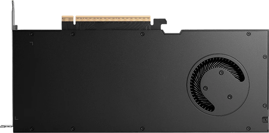 Kartë grafike PNY NVIDIA RTX PRO 4000 Blackwell, 24GB GDDR7 ECC, PCIe 5.0 x16, 192-bit, 672GB/s, 4x DisplayPort 2.1b, OEM, single-slot, e zezë