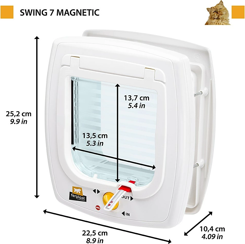 Derë për kafshë Ferplast Swing 7, e kaftë