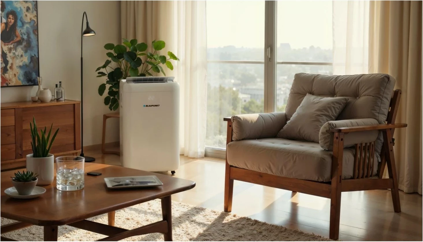 Kondicioner dyshemeje Blaupunkt ACP312, 12000 BTU, i bardhë