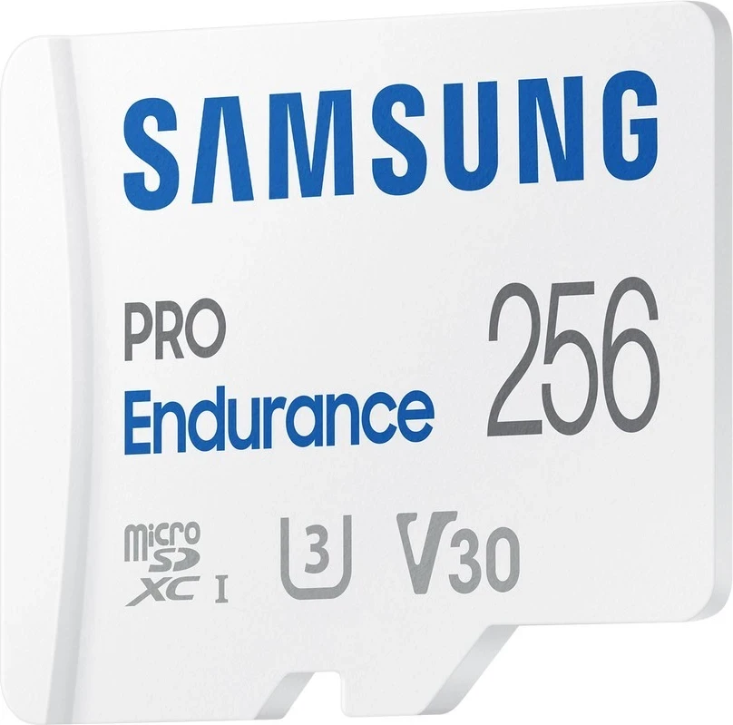 Kartë memorie Samsung PRO Endurance microSDXC 256GB, versioni 2022