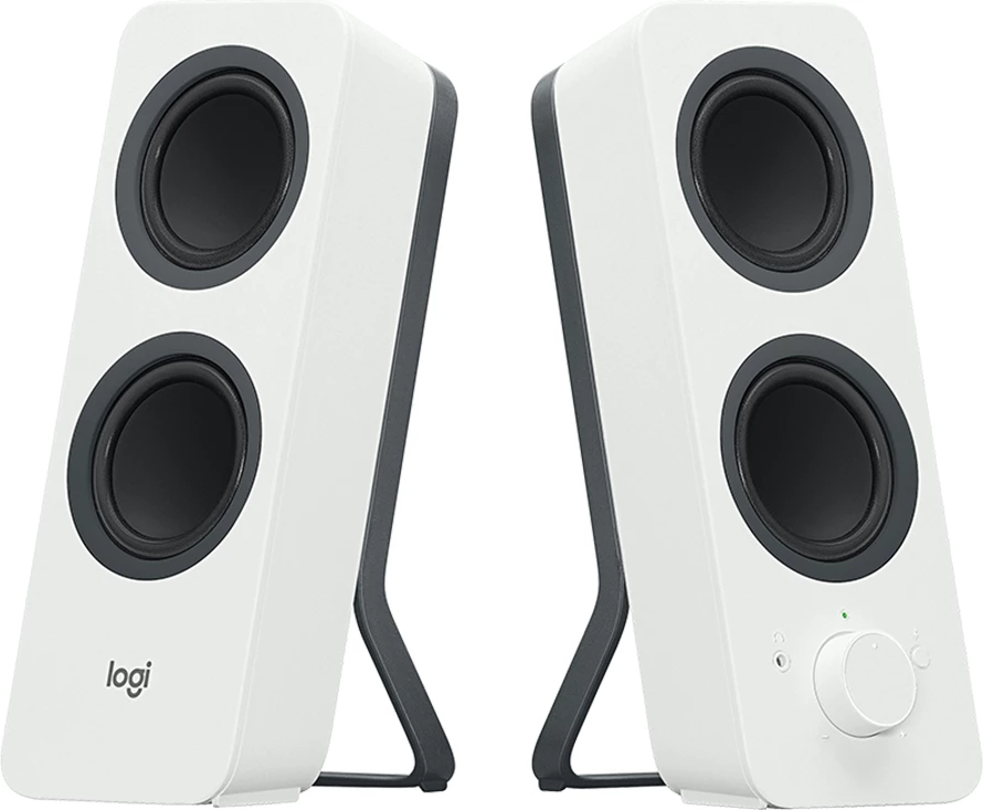 Altoparlantë Logitech Z207 Bluetooth stereo, 2.1, 7 W, off-white, set 2 altoparlantë + subwoofer