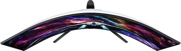 Monitor Samsung Odyssey Neo G9 G95NC, 57", VA i lakuar, Dual UHD, 1ms, 240Hz, HDR10+, bardhë-zi