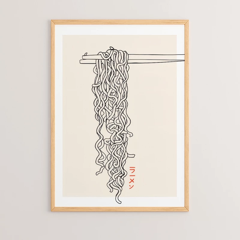 Pikturë murale në kornizë Sed, print digjital, shumëngjyrëshe, 33x1.5x48cm