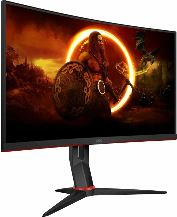 Monitor gaming AOC Agon C27G2Z3 27\" VA FHD 280Hz i lakuar 1500R, zi (BK)