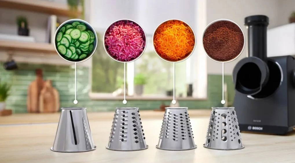 Makinë mishi Bosch MFWS440B, 1900 W, E zezë, Argjendtë