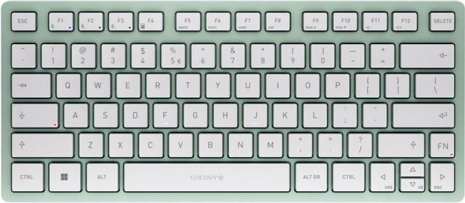 Tastierë Cherry KW 7100 MINI BT JK-7100EU-18 wireless Bluetooth multi-device 3 kanale kompakte jeshile