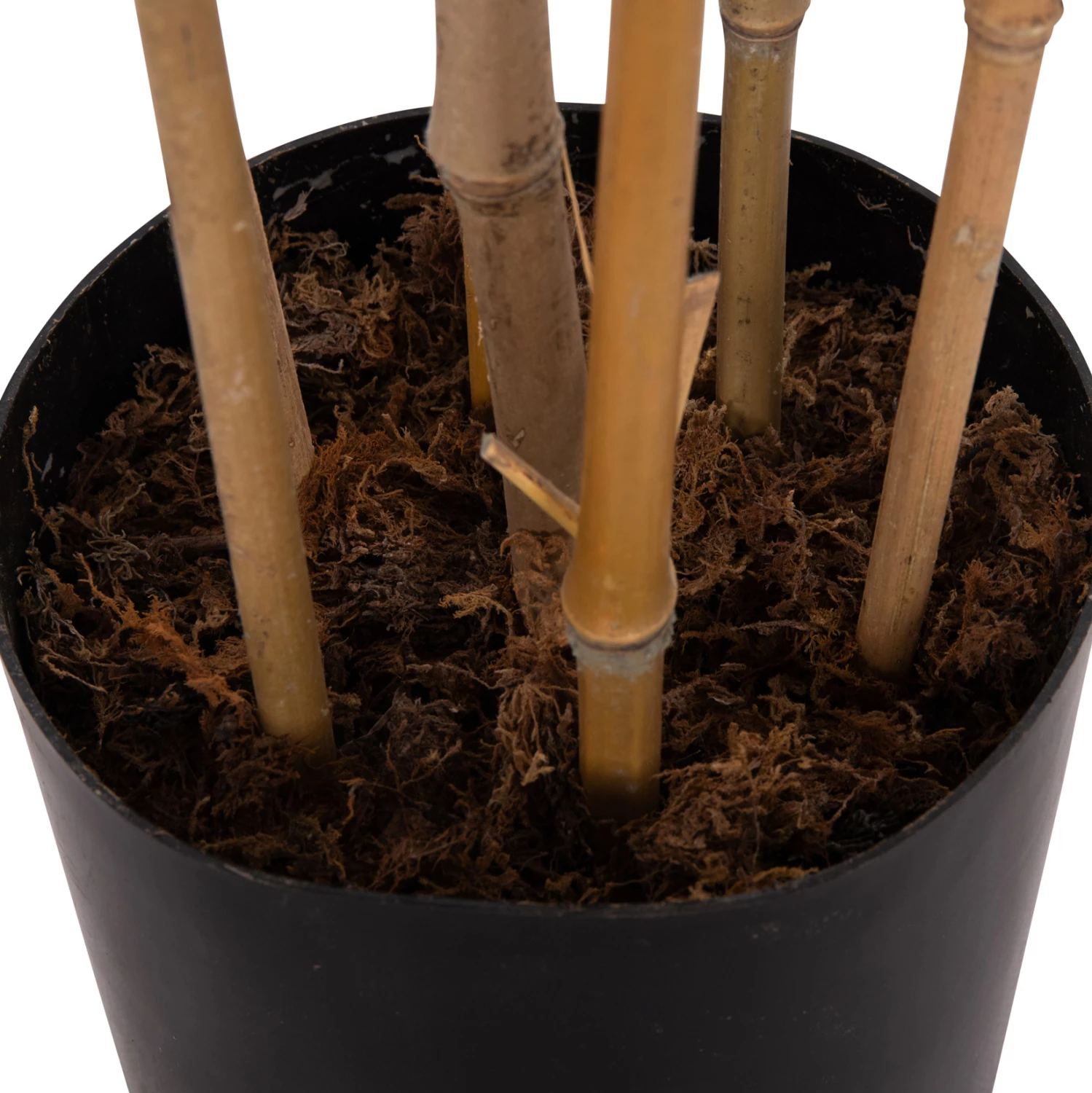 Bimë dekorative sintetike në vazo, bambu, FH4736, 20x95x180cm