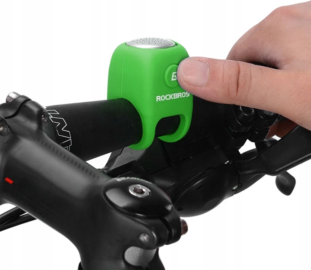 Zile elektronike biçiklete Rockbros CB1709GN, silikoni, e gjelbër