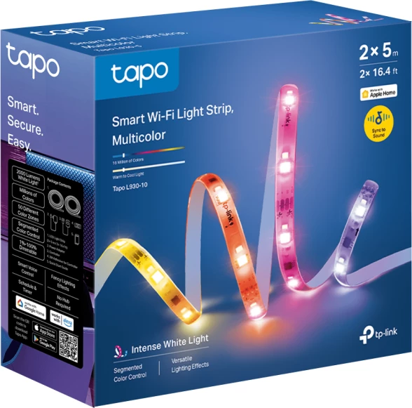 Shirit LED smart Wi‑Fi TP-LINK Tapo L930-10 10 m RGBW multingjyrësh