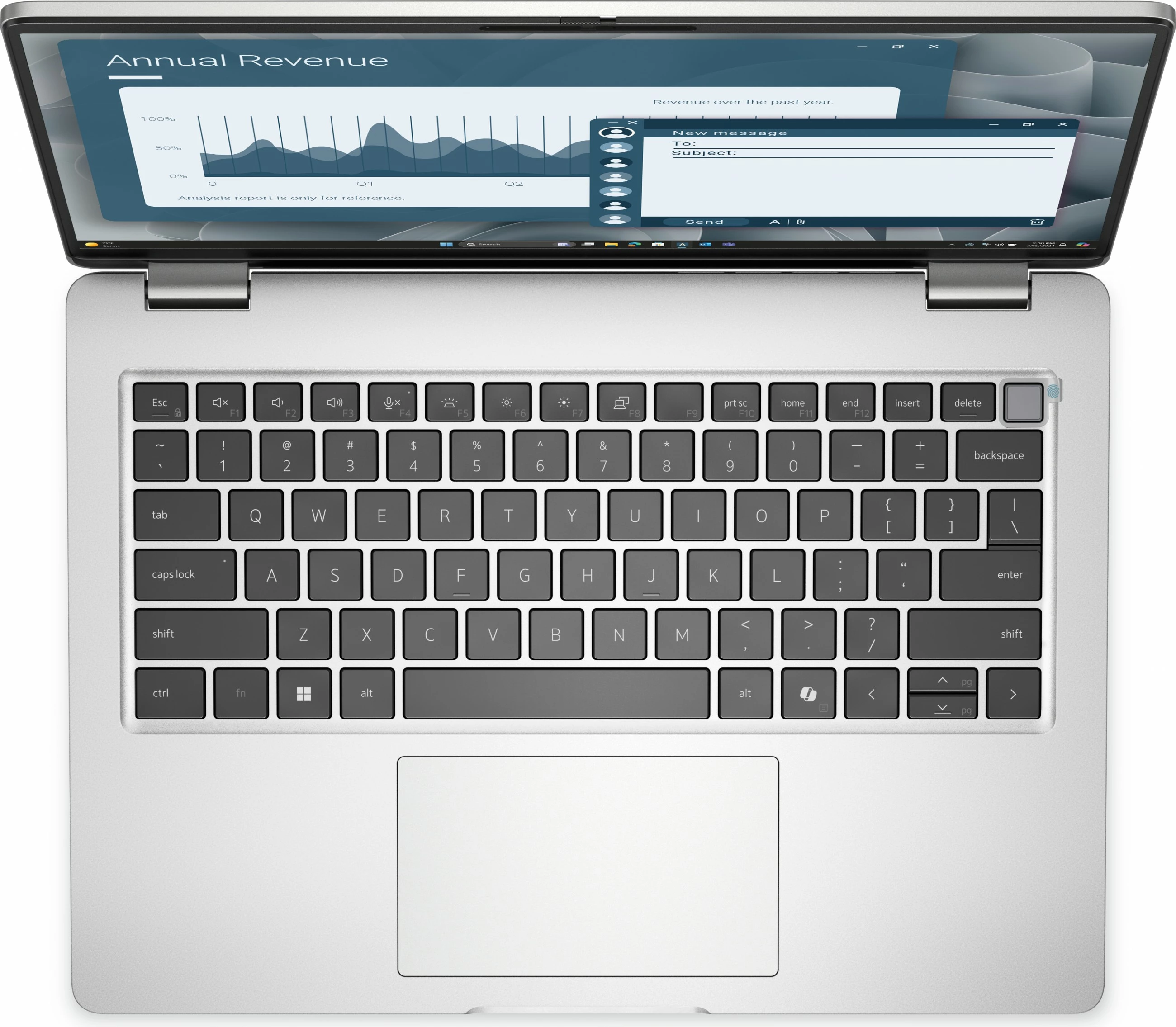 Kompjuter Dell Pro 14 PC14255, AMD Ryzen AI 7, 16GB RAM, 512GB SSD, 14 inç, argjendtë