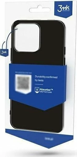Mbështjellës 3MK Matte Case për Samsung Galaxy M54 (M546), TPU, karikim wireless, i zi