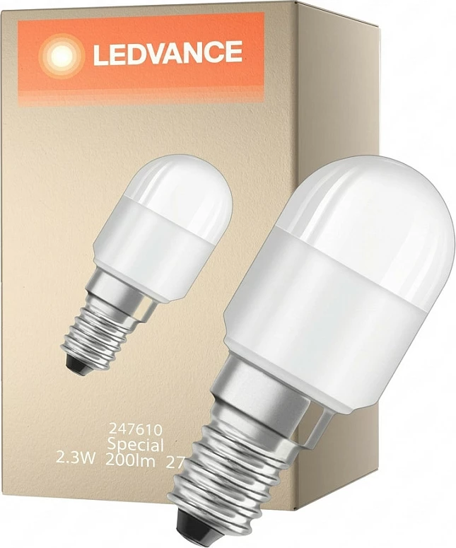 Llambë LED OSRAM T26 2.3W 200lm 2700K E14, mat