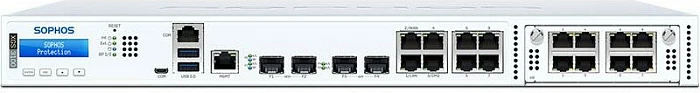 Pajisje sigurie rrjeti Sophos XGS 3100, 1U rack, 8x SFP Gigabit, 2x SFP+, EU/UK power cord