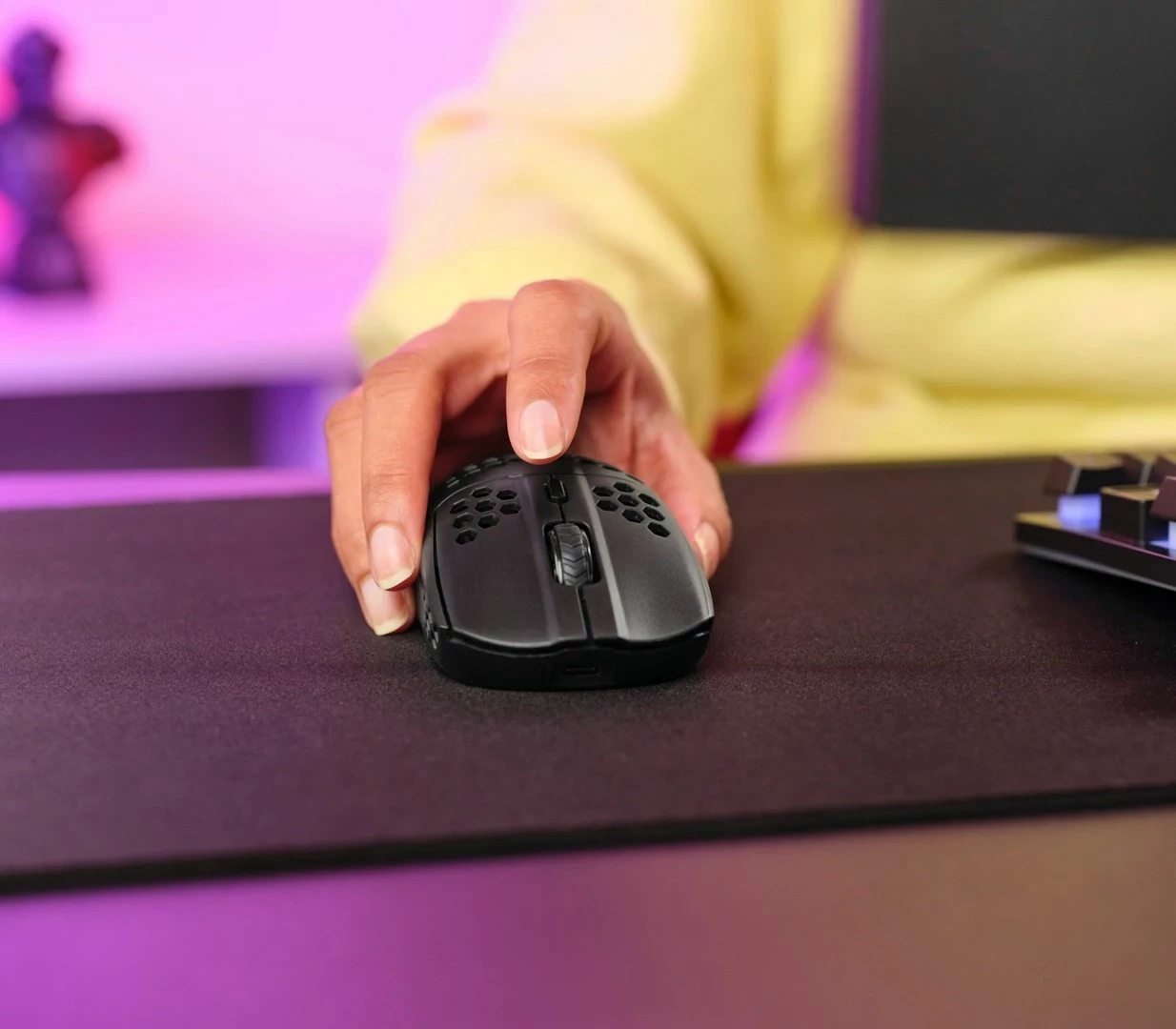 Maus gaming Trust GXT 929 Helox, wireless, 4800 DPI, i zi