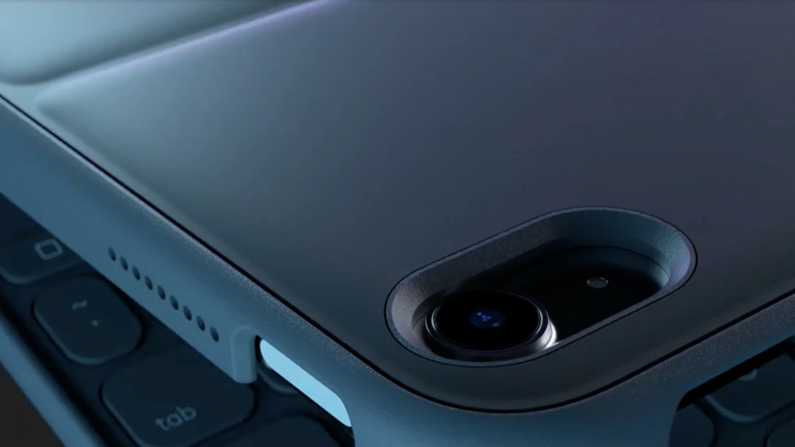 Tastierë wireless Logitech për iPad (10th gen), QWERTZ, Swiss, Bluetooth, Oxford Grey