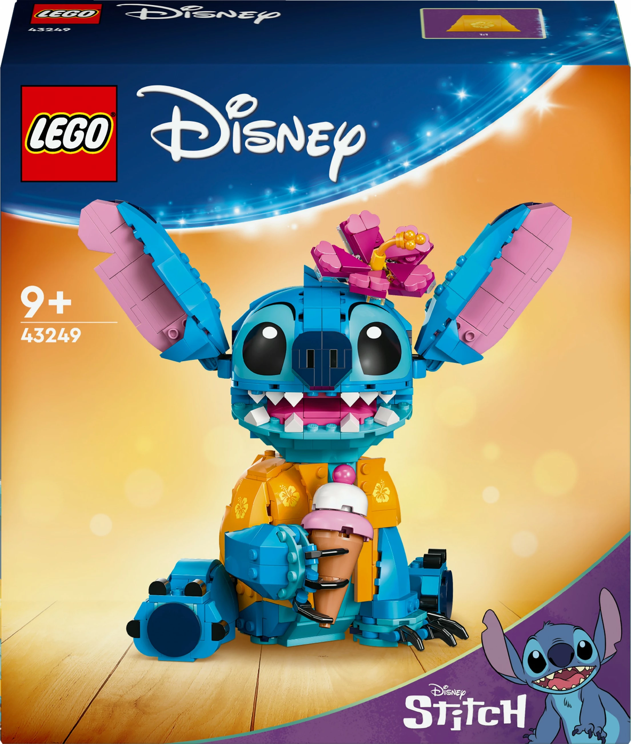 Set ndërtimi LEGO Stitch, 9 vjeç e lart, Plastikë, 730 pjesë, shumëngjyrësh