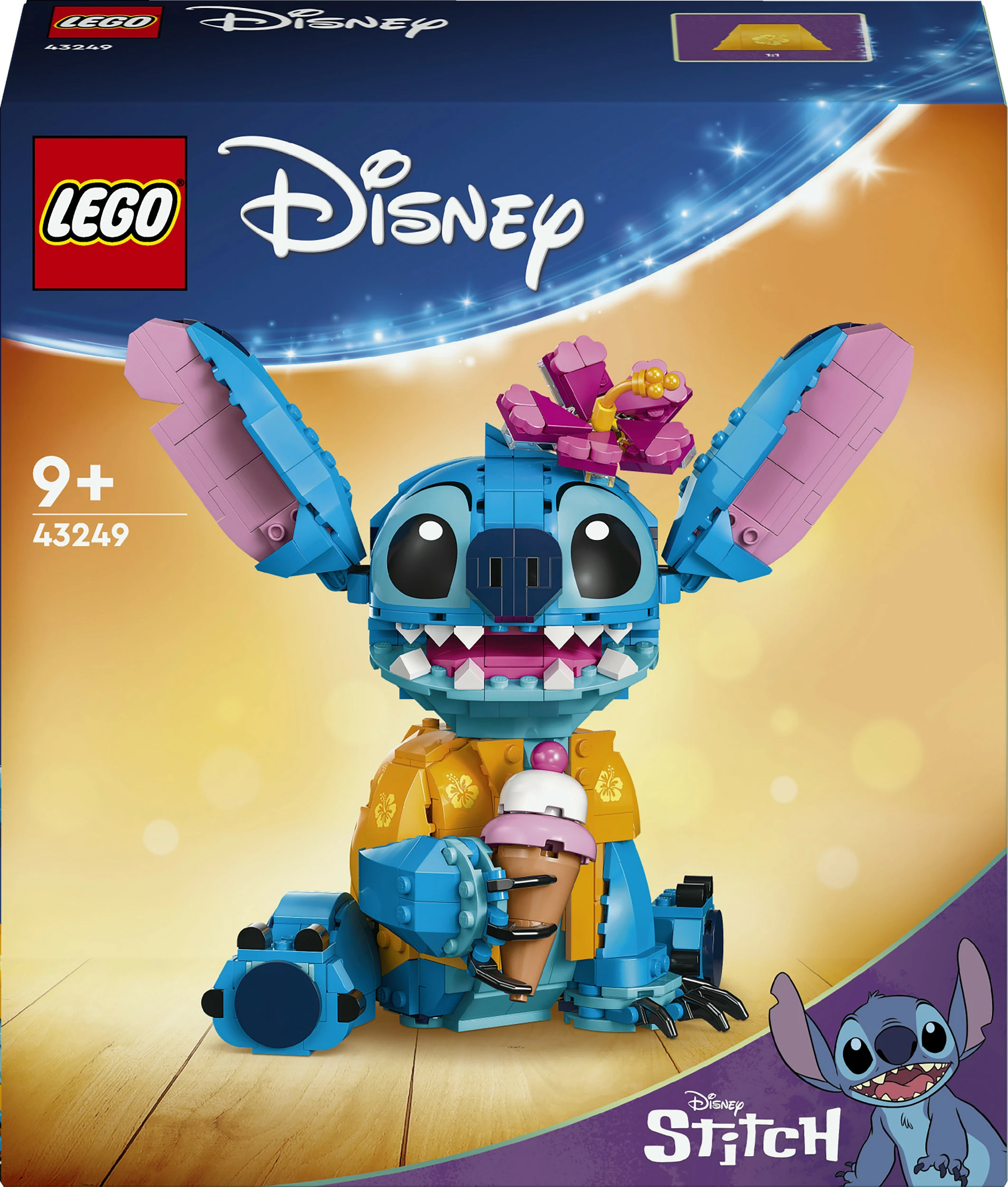 Set ndërtimi LEGO Stitch, 9 vjeç e lart, Plastikë, 730 pjesë, shumëngjyrësh