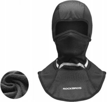 Maskë balaklava Rockbros për meshkuj, e zezë