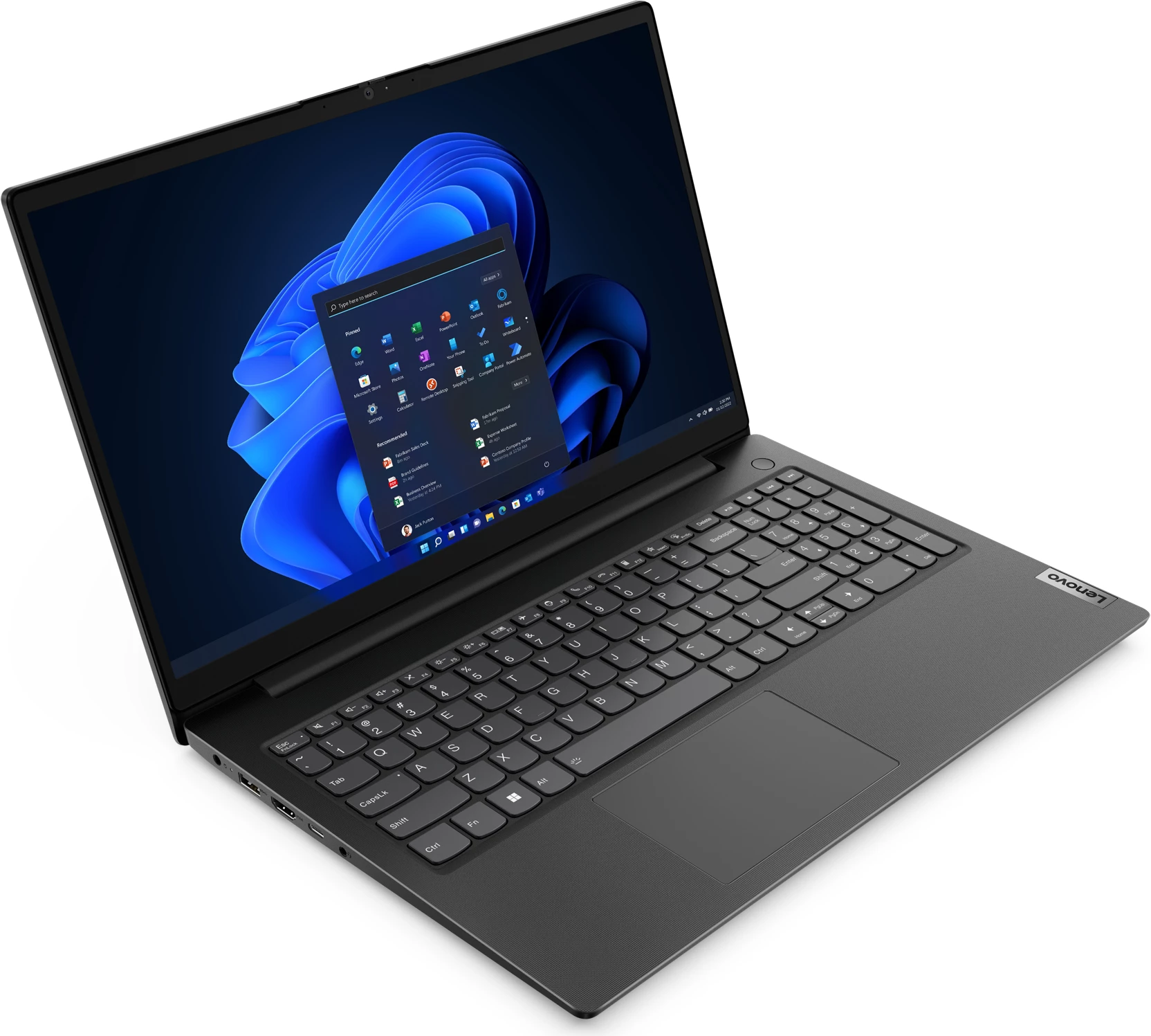 Laptop Lenovo V15 G4 ABP, i3-1215U, 16GB, 512GB SSD, 15.6" FHD, Tastierë Spanjolle, Business Black