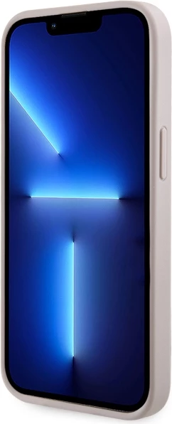 Mbështjellës Guess GCube Stripes MagSafe për iPhone 14 Plus 6.7", rozë
