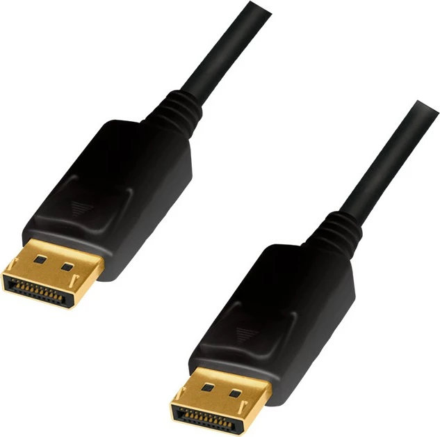 Kabllo DisplayPort LogiLink CD0103, 5m, 4K, e zezë