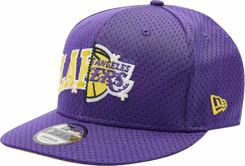 Kapelë New Era NBA Half Stitch 9FIFTY për Los Angeles Lakers, Vjollcë