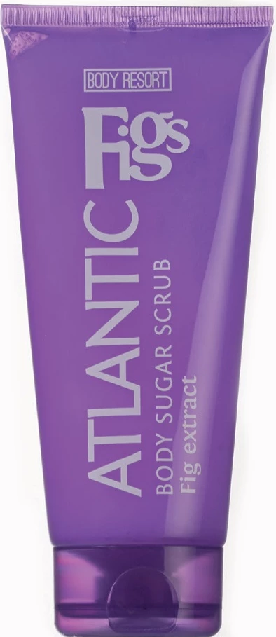 Skrab trupi për femra Body Resort Purple Sugar me ekstrakt fiqe, 250g