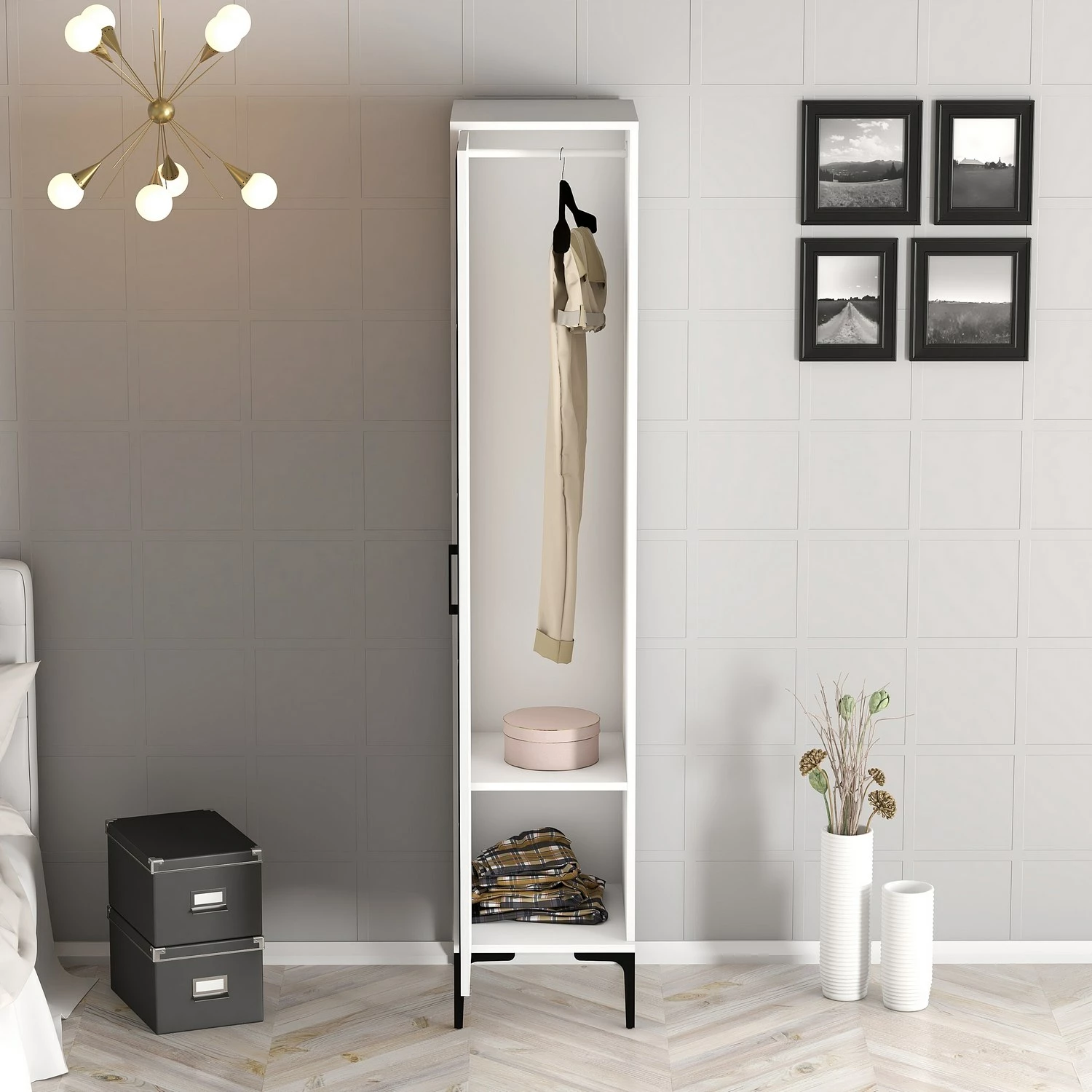 Dollap Hanah Home, Kumsal P, i bardhë