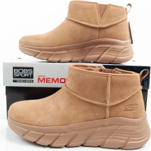 Çizme dimri për femra Skechers, kafe [Madhësia: 38]