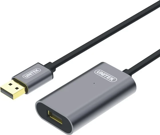 Kabllo zgjatëse Unitek USB 3.0, 5m, ngjyrë e zezë