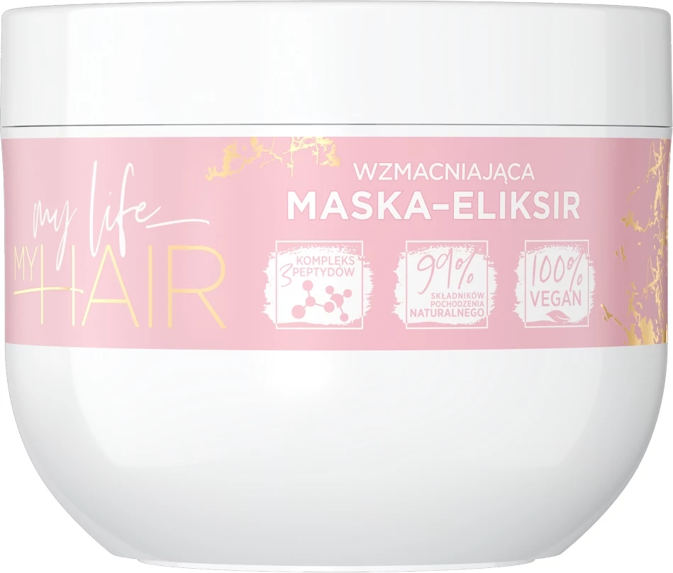 Maskë për flokë Eveline Cosmetics My Life My Hair për femra, 300ml