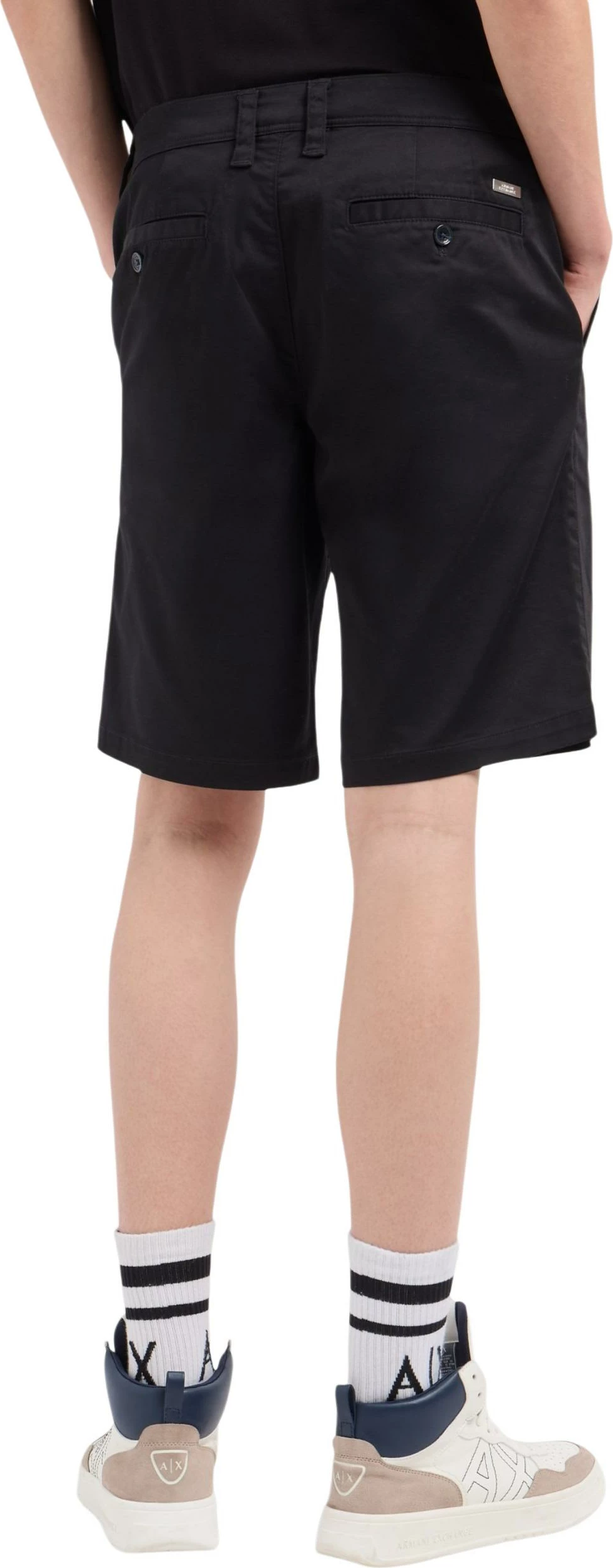 Shorce për meshkuj Armani Exchange 8NZS42 ZN1RZ, të zeza [Madhësia: W33]