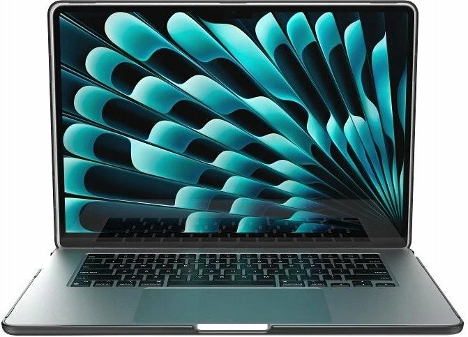 Mbështjellës Speck SmartShell për MacBook Air 15" M2 (2023) / M3 (2024) / M4 (2025), Obsidian