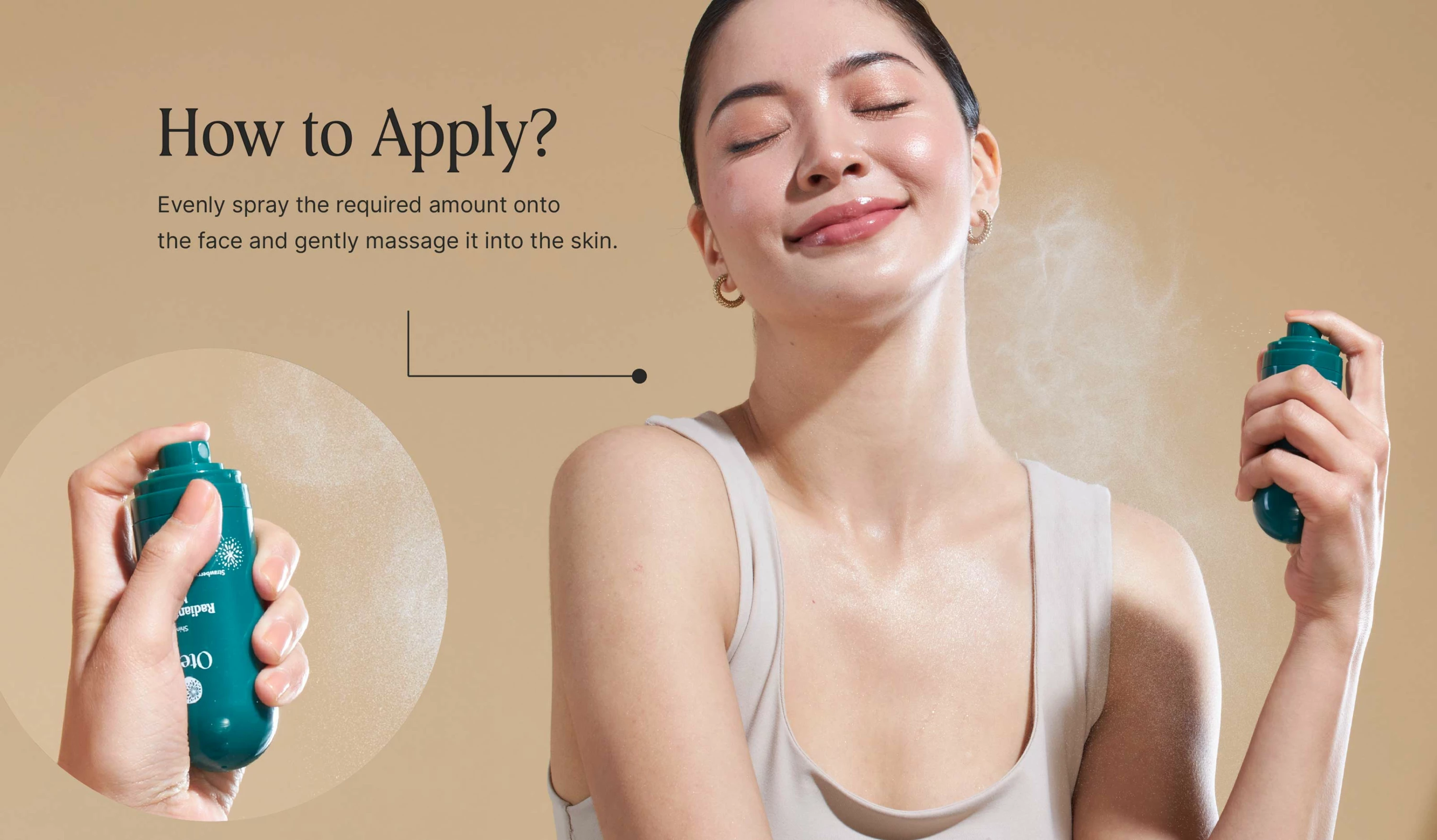 Sprej për fytyrë Oteria Radiant Berry Mist, 50ml