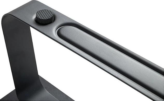 Ngritës monitori LogiLink, për monitor/laptop, chipboard dhe çelik, e zezë