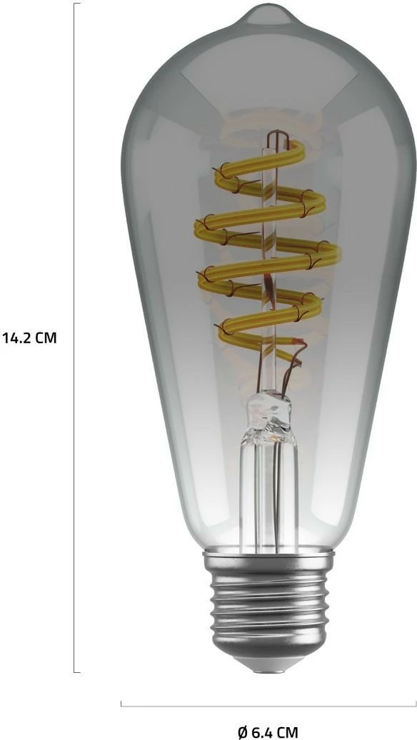 Llambë smart Hombli HBEB-0211, Wi-Fi, ST64, gri