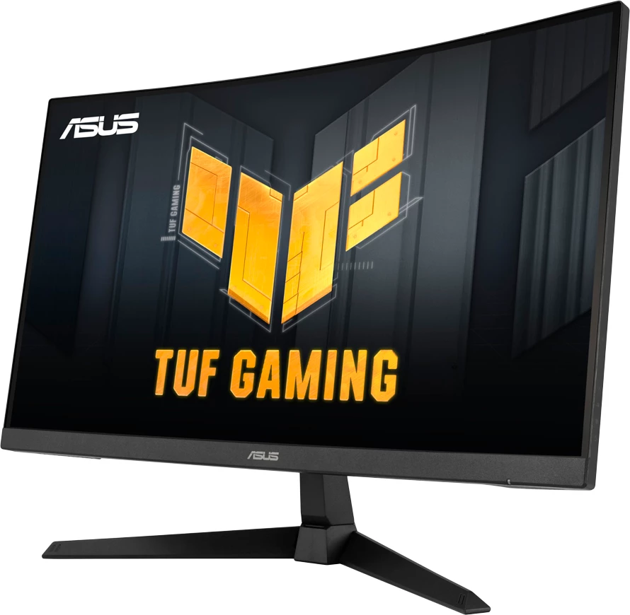 Monitor gaming ASUS TUF Gaming VG27VQM1B 27\" FHD 280Hz VA i lakuar 1500R 1ms FreeSync Premium, i zi