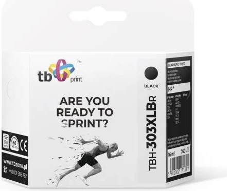 Toner TB Print TBH-303XLBR për HP Envy Photo/Inspire/Tango, 16 ml, i zi, i ripërtërirë