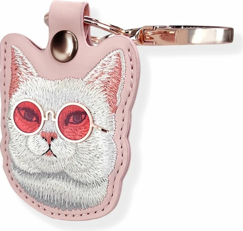 Kutie për tracker Nimmy Glasses Cool Cat, rozë
