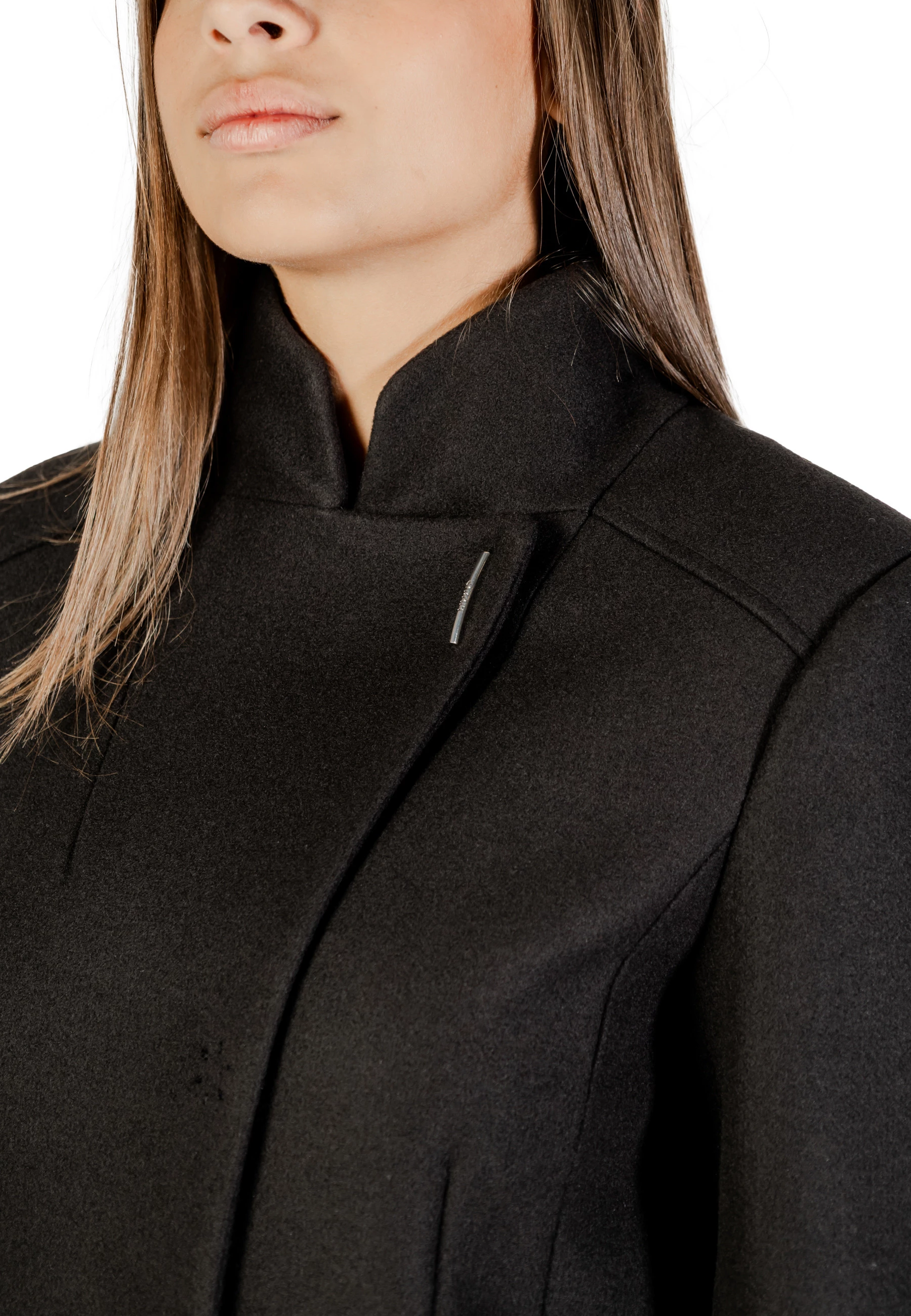 Pallto për femra Liu Jo TS.ELEGANCE MF5119 J4873, e zezë [Madhësia: L]
