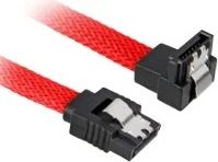 Kabllo SATA III Sharkoon 0.6m, e kuqe