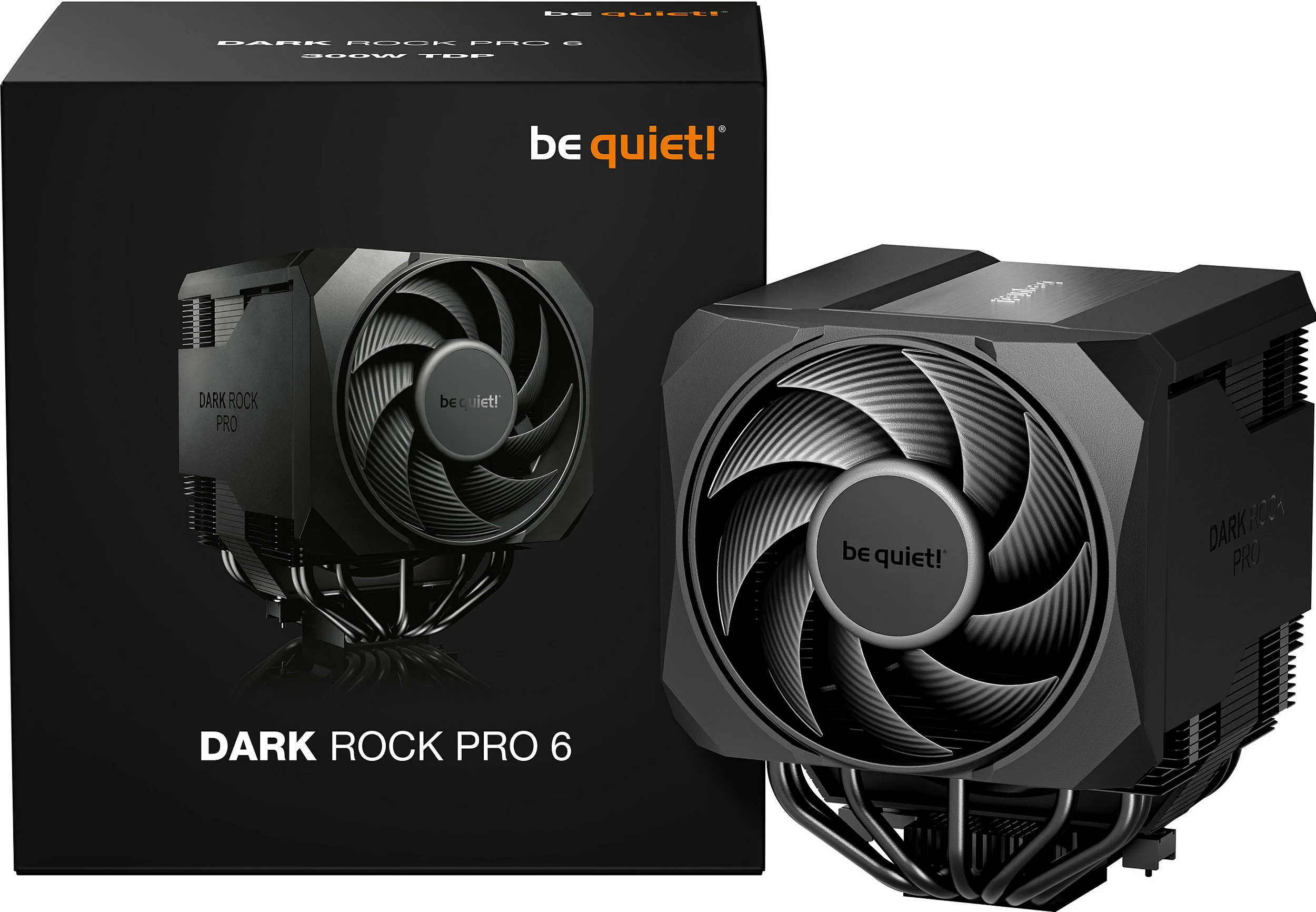 Kuler CPU be quiet! Dark Rock Pro 6, për AMD AM5/AM4 dhe Intel LGA1851/1700/1200/1150/1151/1155, i zi