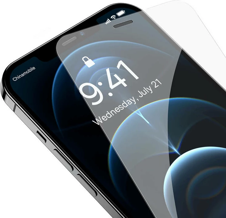 Xham i temperuar Baseus SGKN030502 për iPhone 12 Pro Max, 0.4mm, me set pastrimi