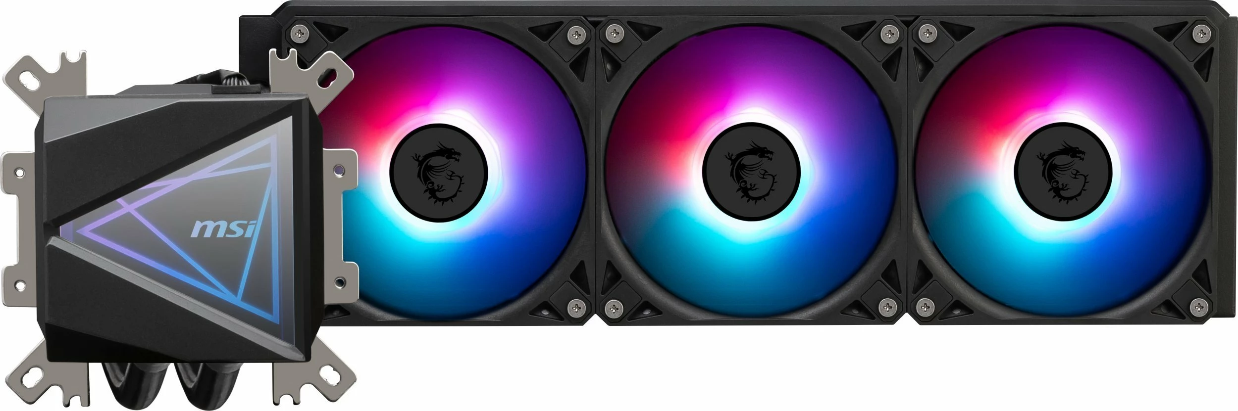 Ftohje me ujë MSI MAG CoreLiquid I360 360mm ARGB, e zezë, set me 3x120mm (306-7ZW8A11-C24)